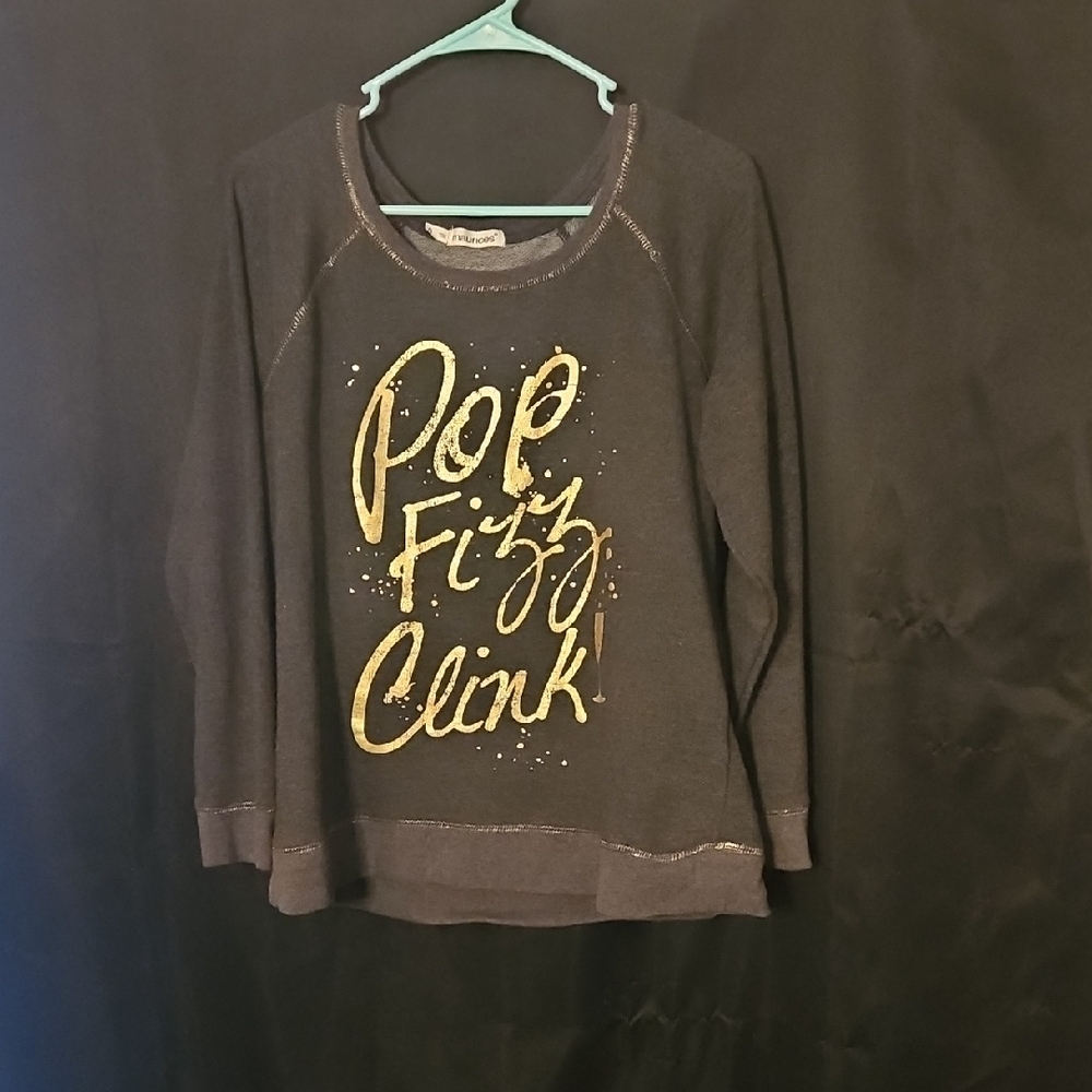 Maurices Charcoal Gray Knit Sweater